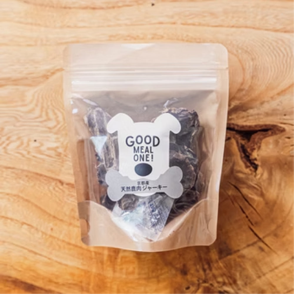 犬用 天然鹿肉 ジャーキー 25g 無添加 低アレルゲン おやつ ジビエ 国産 RE-SOCIAL