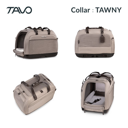 ペットカート 3in1 分離型 ISOFIX固定ラッチ内蔵 車載 Hendrick+Roscoe TAVO