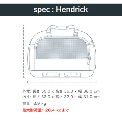 ペットカート 3in1 分離型 ISOFIX固定ラッチ内蔵 車載 Hendrick+Roscoe TAVO