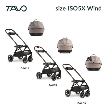 ペットカート 3in1 分離型 送風ファン・ISOFIX固定ラッチ内蔵 車載 Maeve iso Wind+Roscoe TAVO