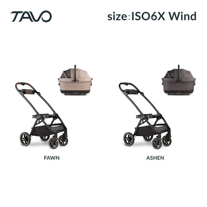 ペットカート 3in1 分離型 送風ファン・ISOFIX固定ラッチ内蔵 車載 Maeve iso Wind+Roscoe TAVO