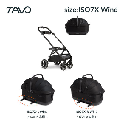 ペットカート 3in1 分離型 送風ファン・ISOFIX固定ラッチ内蔵 車載 Maeve iso Wind+Roscoe TAVO